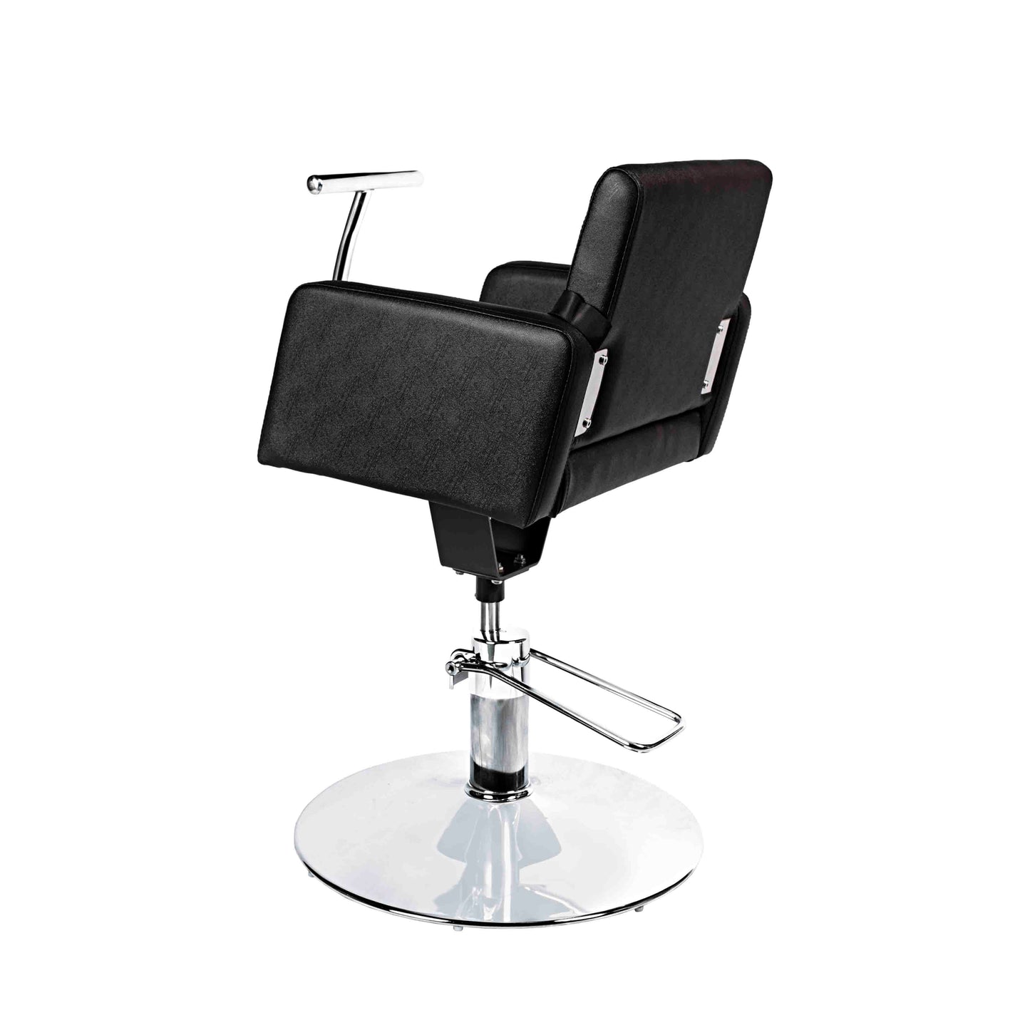 Chaise de coupe pour enfants avec ceinture et support - Noir