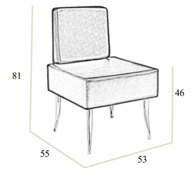 Cadeira Aurora Black para Sala de Espera – 1 Lugar | Estilo Elegante e Durável