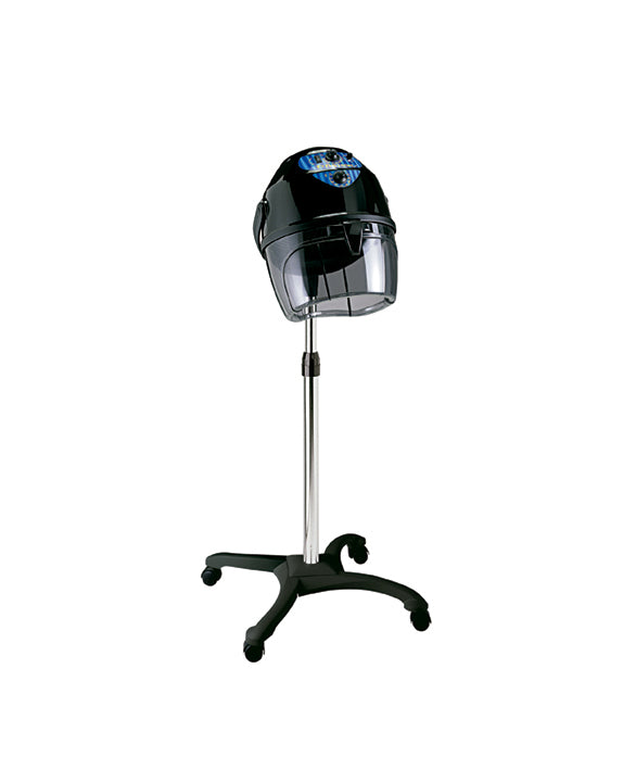 Secador de Casco Basic 4V con Pie – 780W | Color Negro