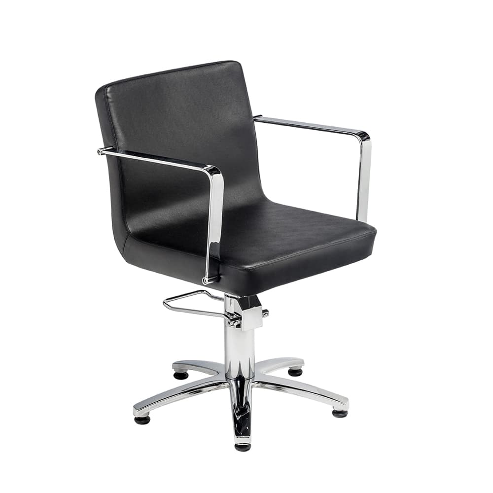 Cadeira de salão Barbara Hair com base em estrela | Estilo clássico e máximo conforto