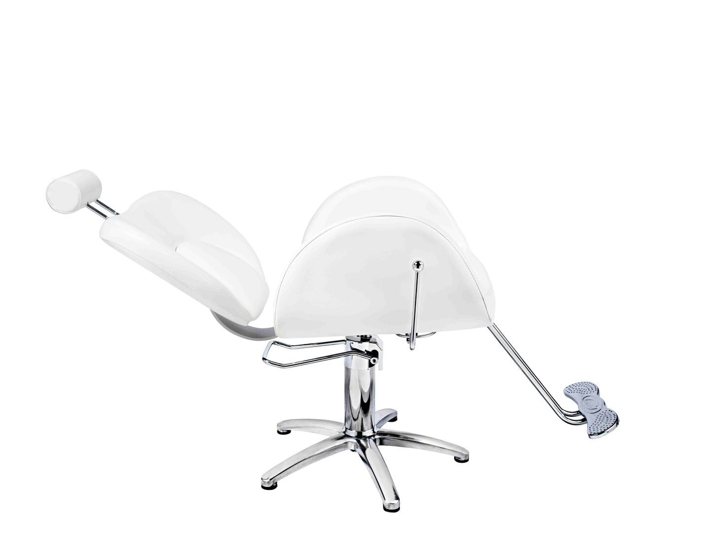 Silla de Maquillaje ALEXANDRA – Reclinable con Bomba Hidráulica y Cabecero Ajustable