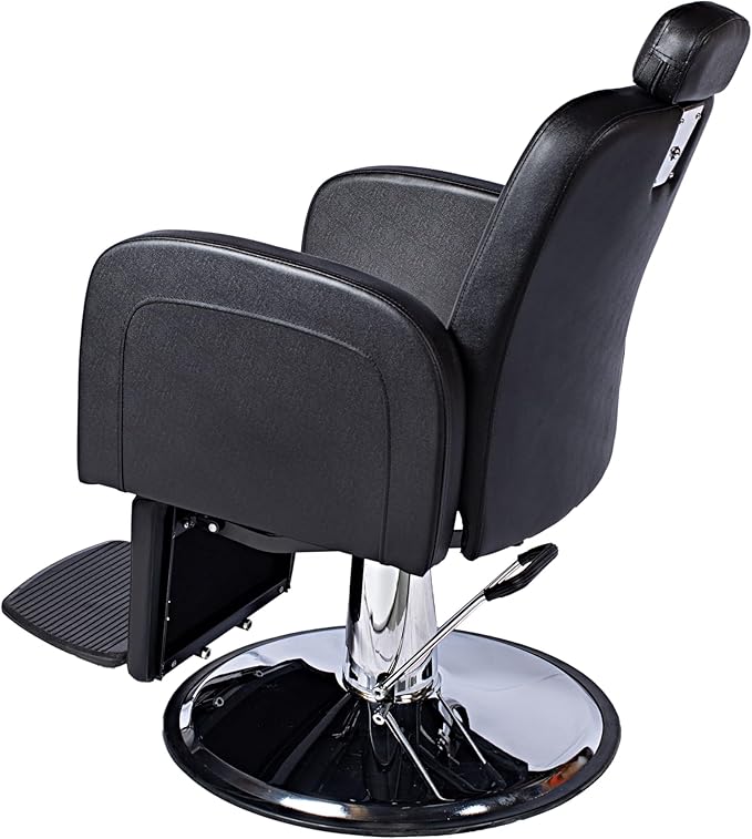 Sillón LUNA reclinable negro profesional
