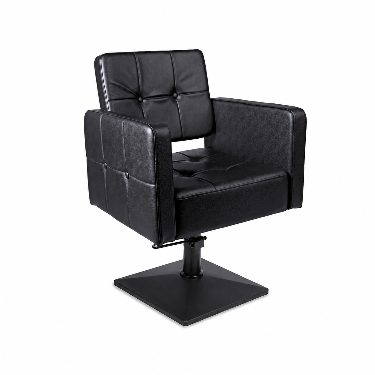 Fauteuil de salon AROA à base carrée | Style élégant et rembourrage rembourré