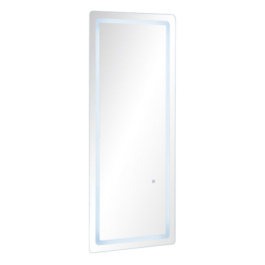 Espejo de Peluquería SILVER LED – Diseño Blanco con Luz LED Integrada